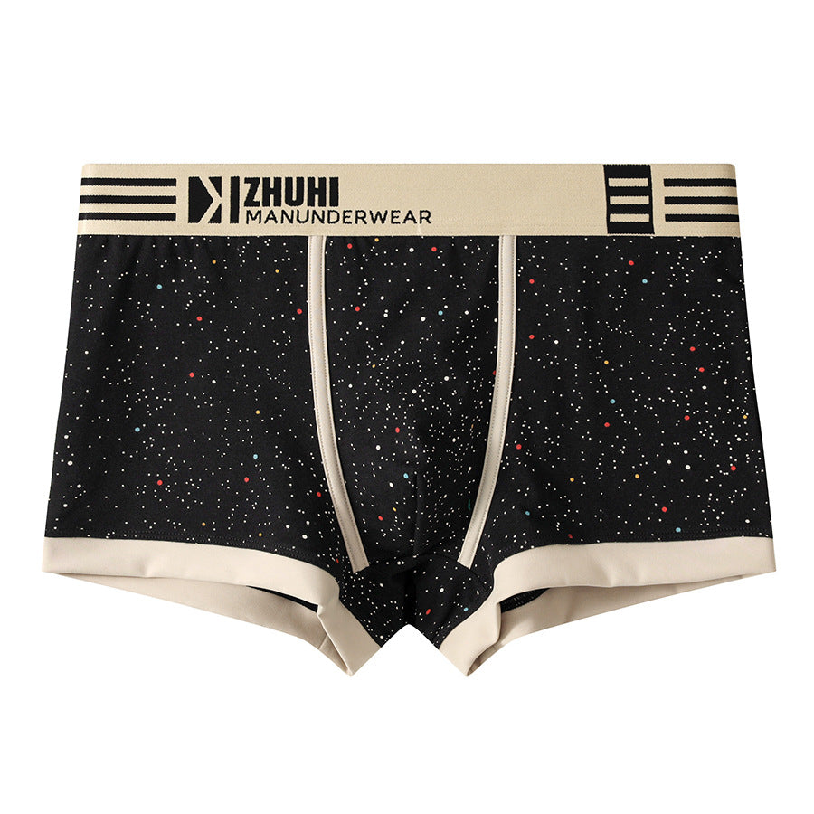 QC New Printed Cotton Men's Underwear