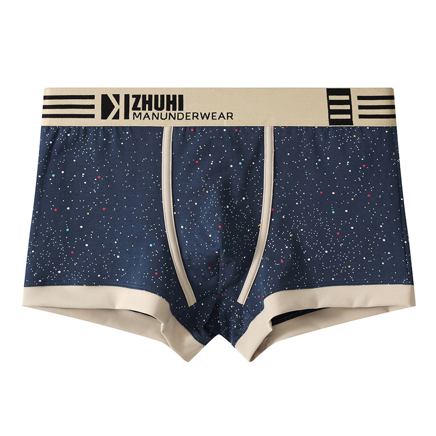 QC New Printed Cotton Men's Underwear