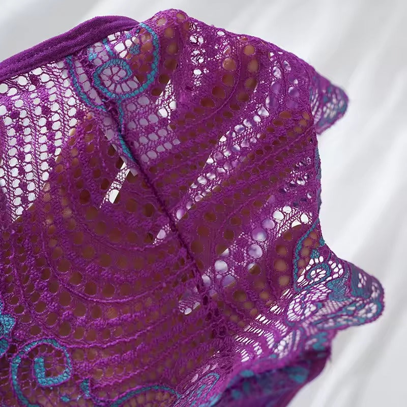 QS Lace Floral Breathable Panties