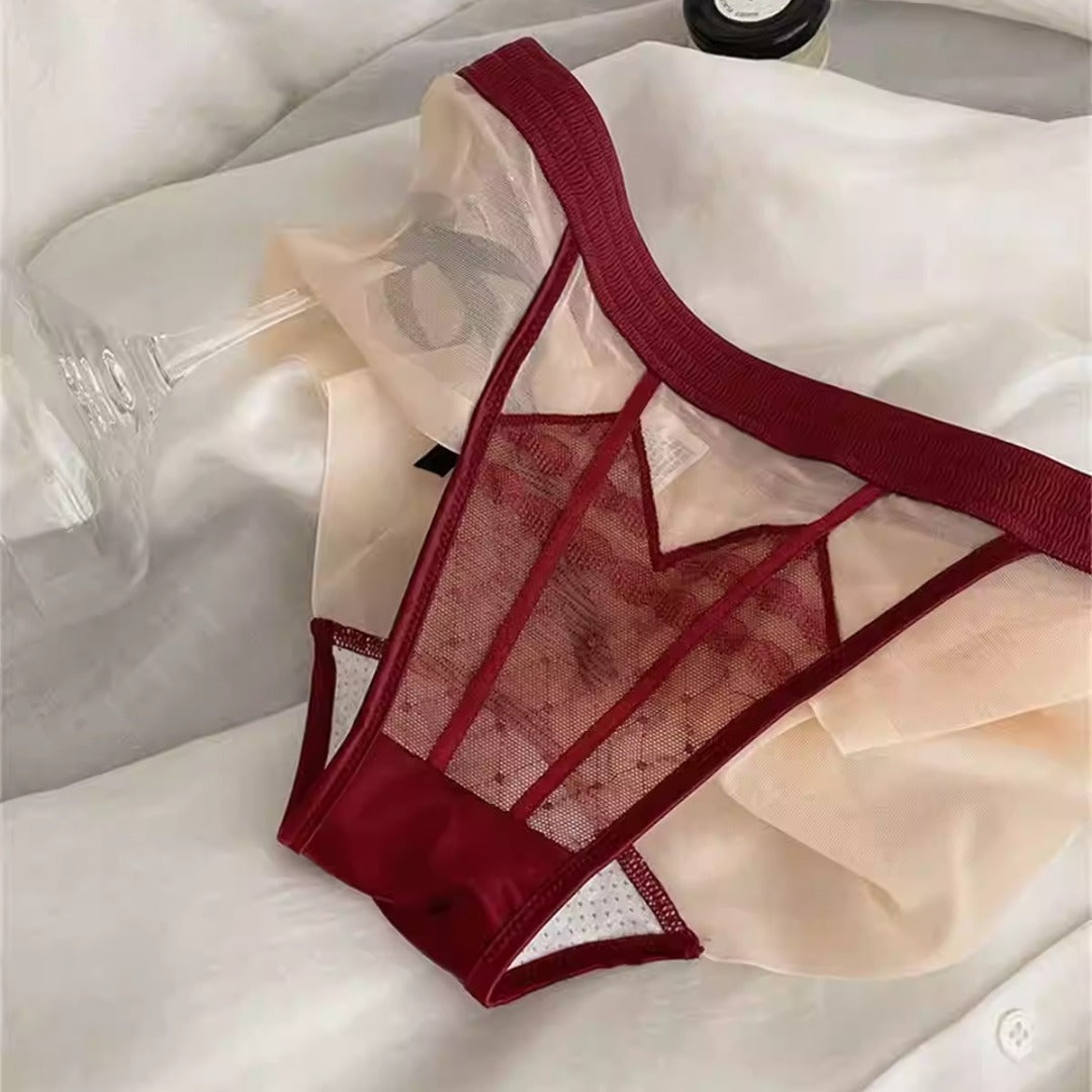 QS Seamless Lace Panties (3 Packs)