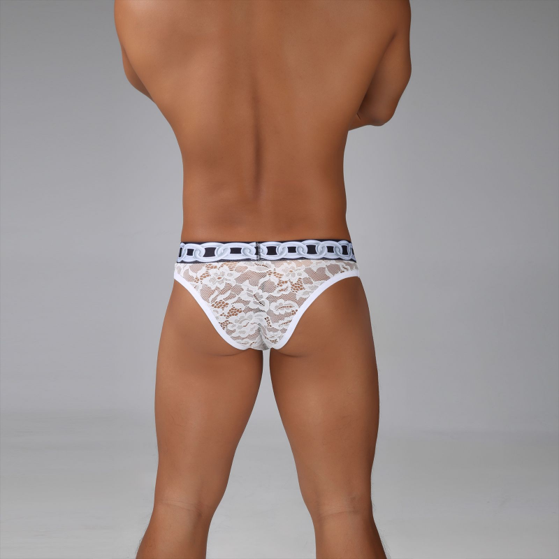 SZ Men's Chain Design Thong Brief