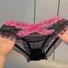 QS Sweet Lace Cross Bow Briefs (4 Packs)