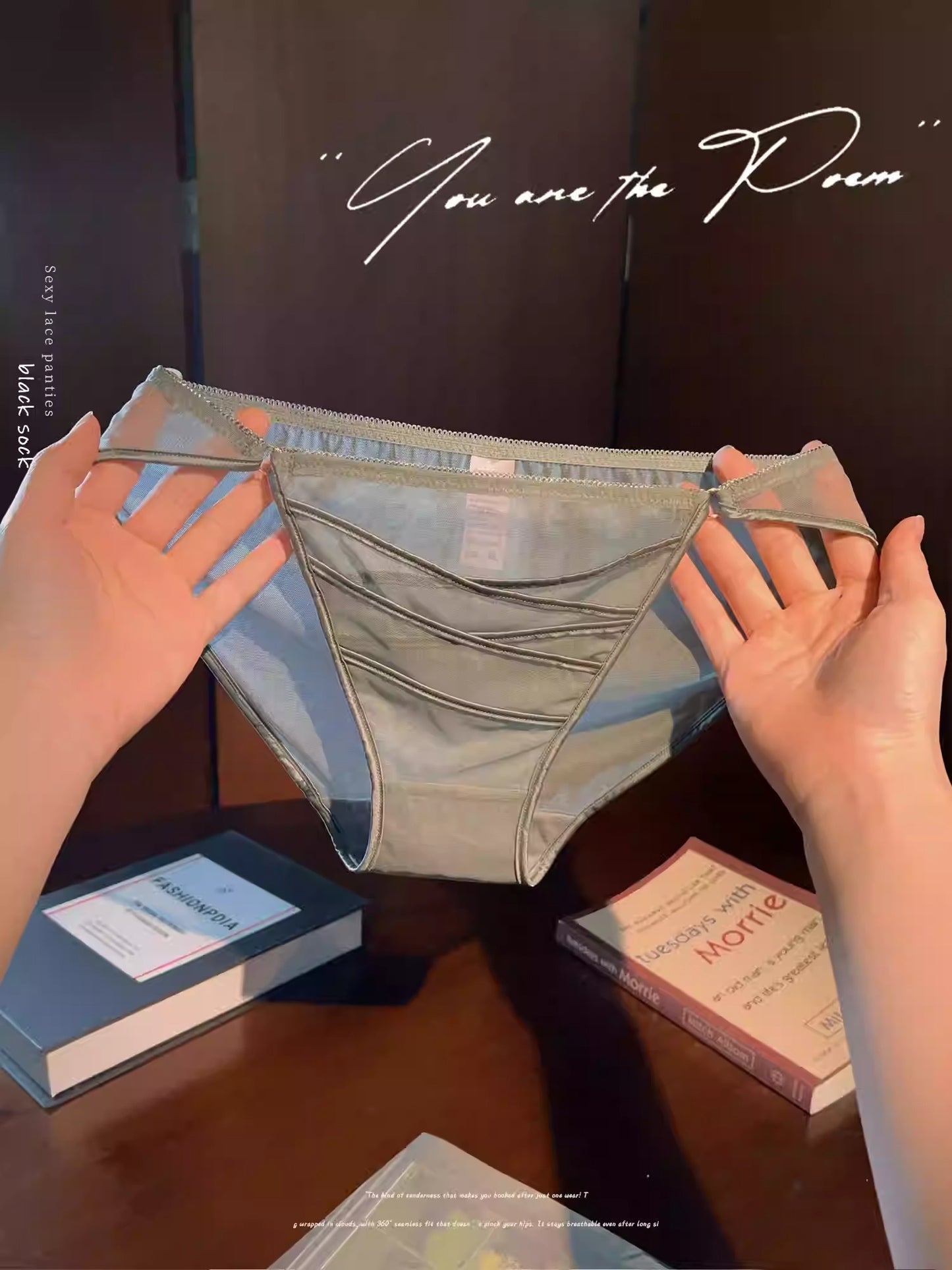 QS Line Lace Low-rise Briefs (4 Packs)