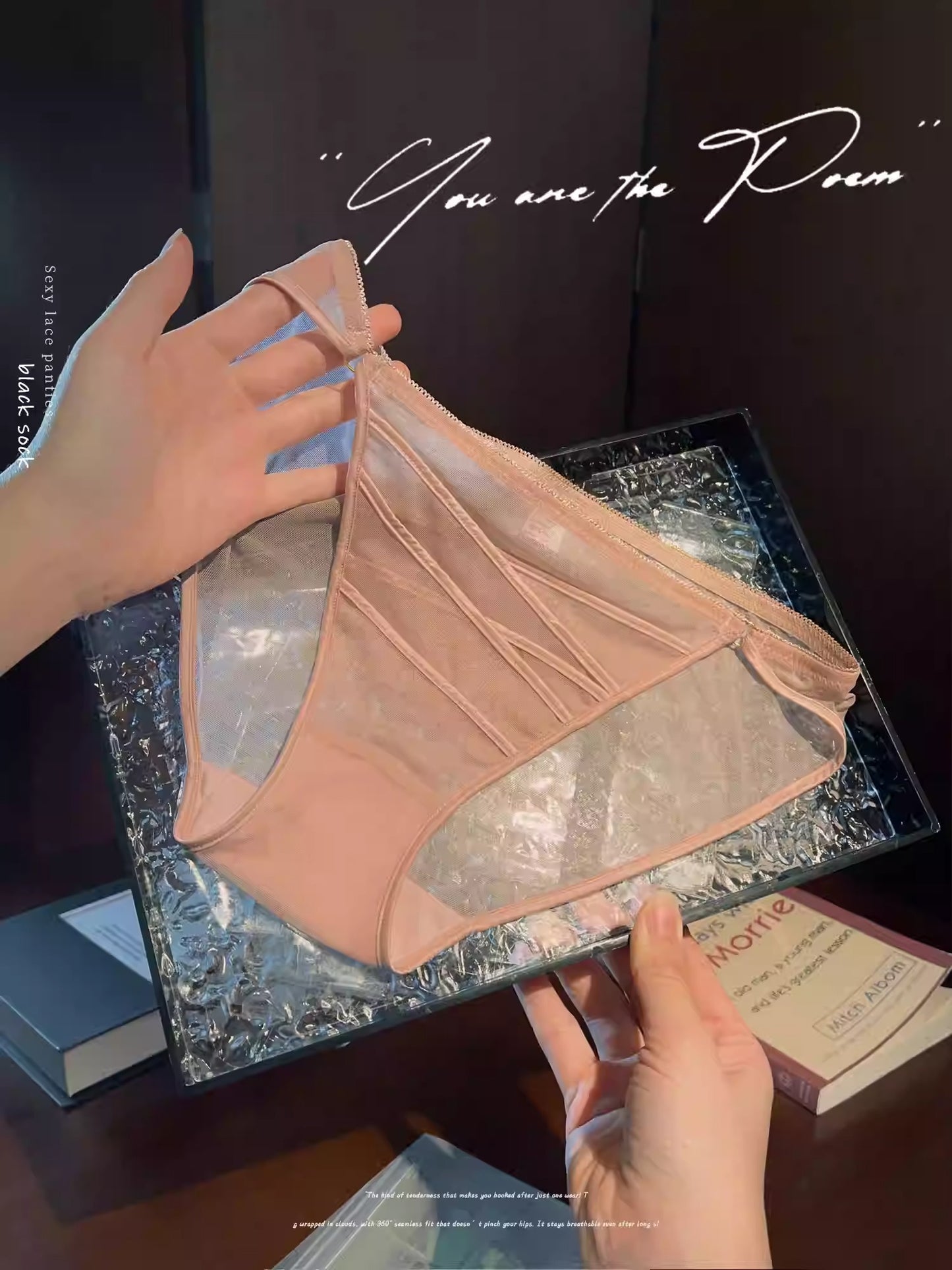 QS Line Lace Low-rise Briefs (4 Packs)