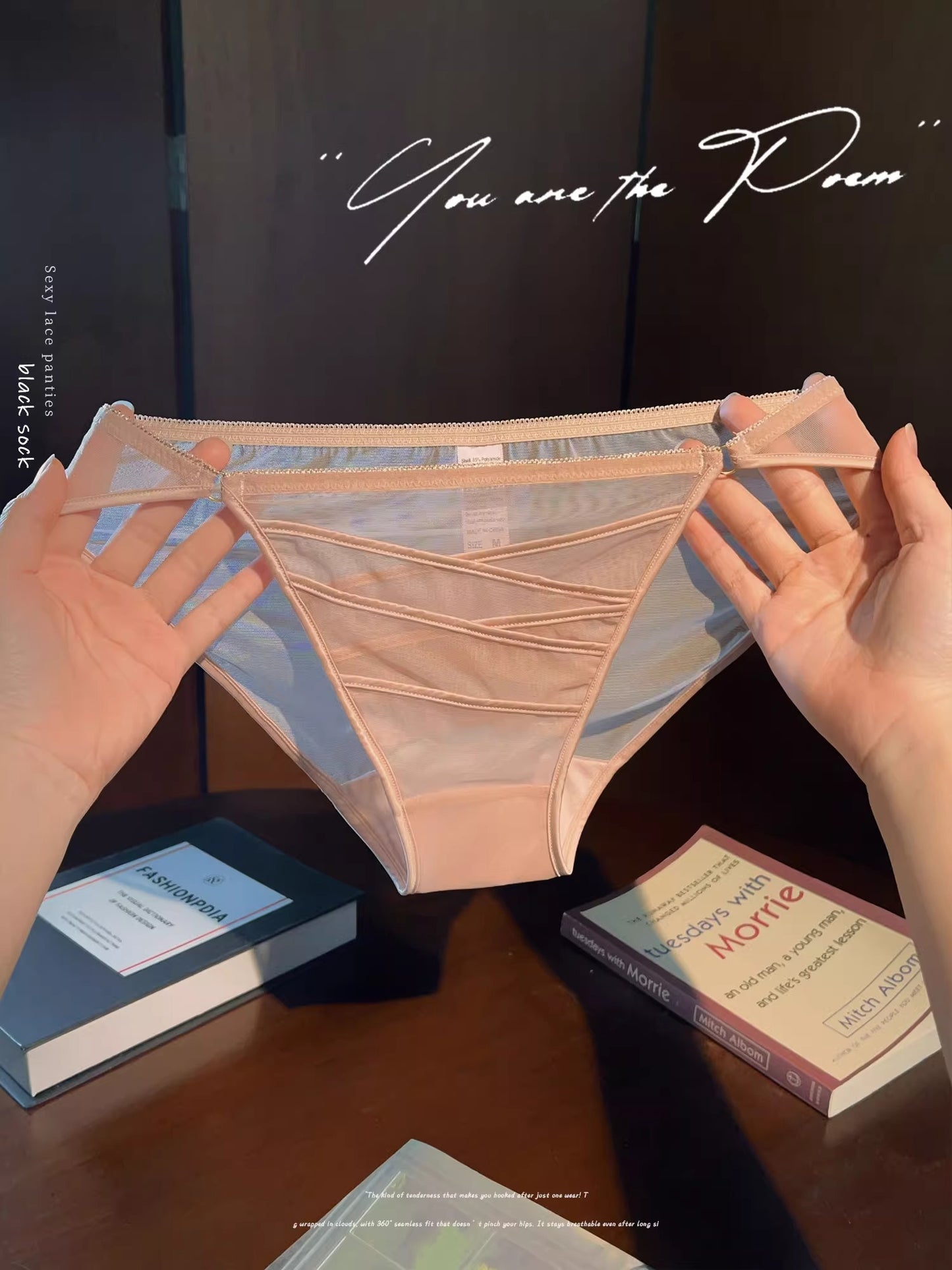 QS Line Lace Low-rise Briefs (4 Packs)