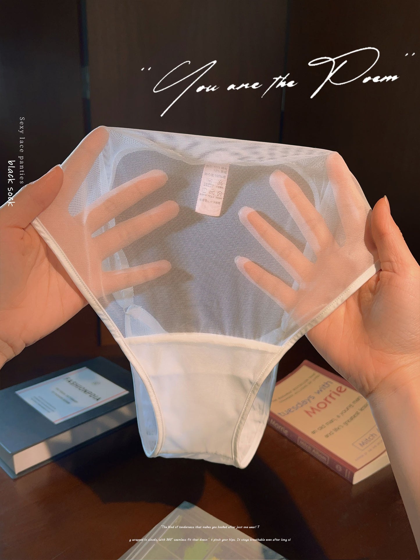 QS Line Lace Low-rise Briefs (4 Packs)