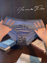 QS Polka Dot Lace Trimmed Panties (4 Packs)