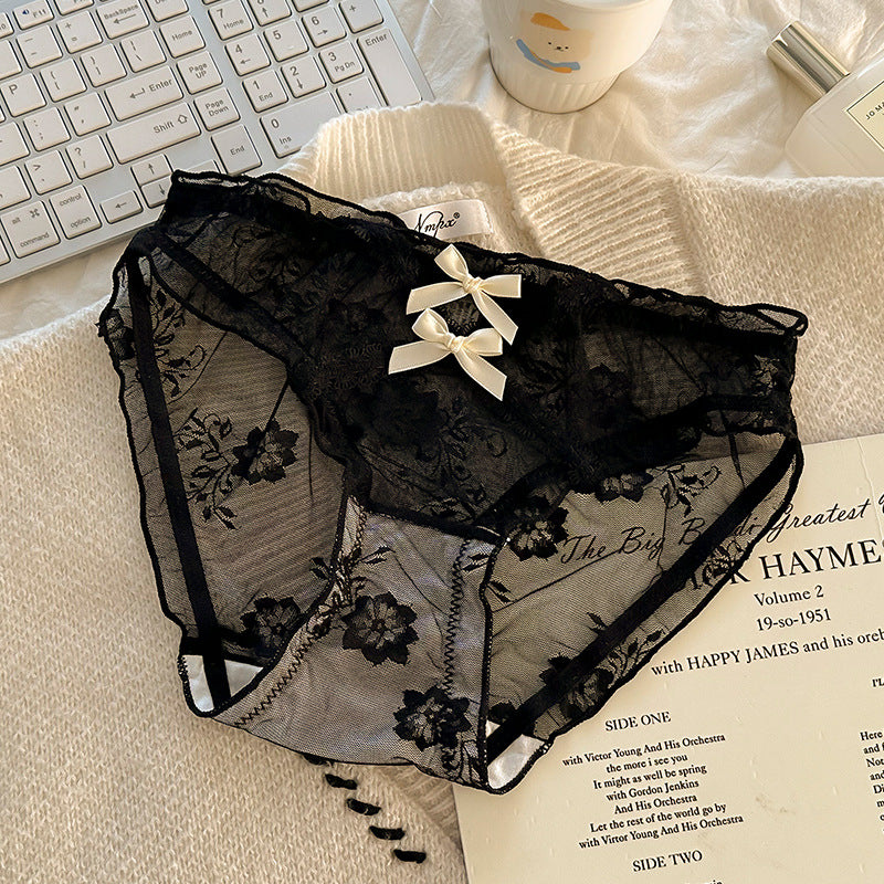 QC Antibacterial Sexy Lace Women's Panties