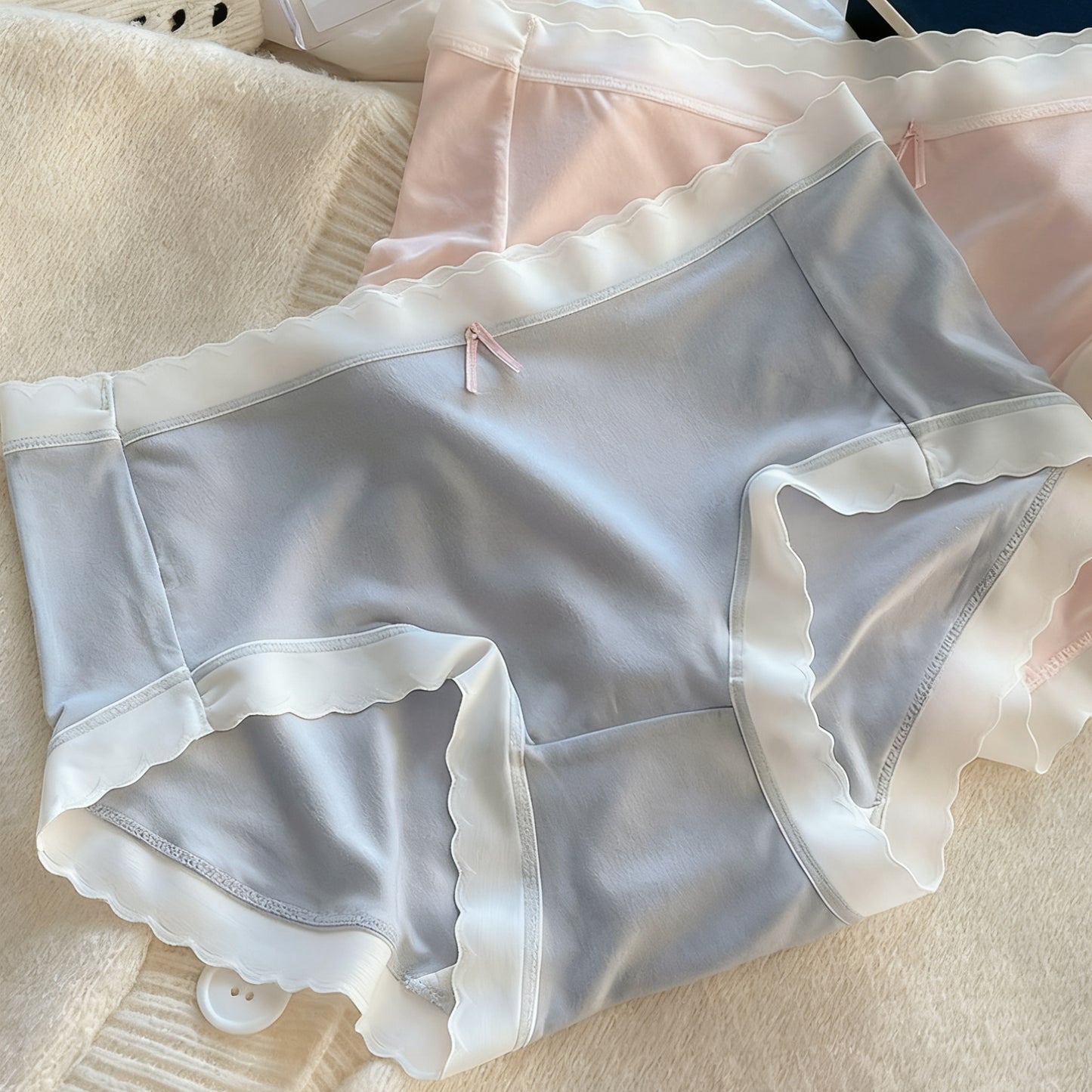 QS Candy Color Seamless Panties (4 Packs)