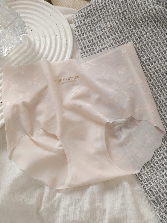 QS Lace Jacquard Seamless Panties (4 Packs)