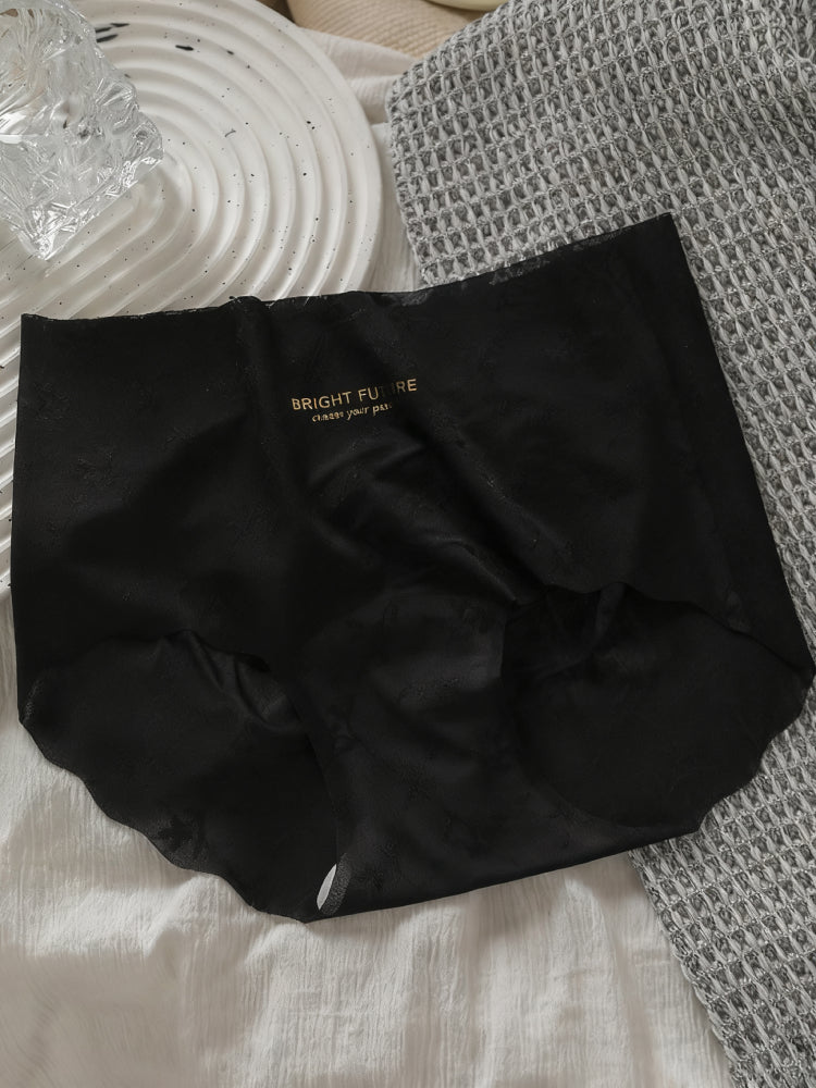 QS Lace Jacquard Seamless Panties (4 Packs)