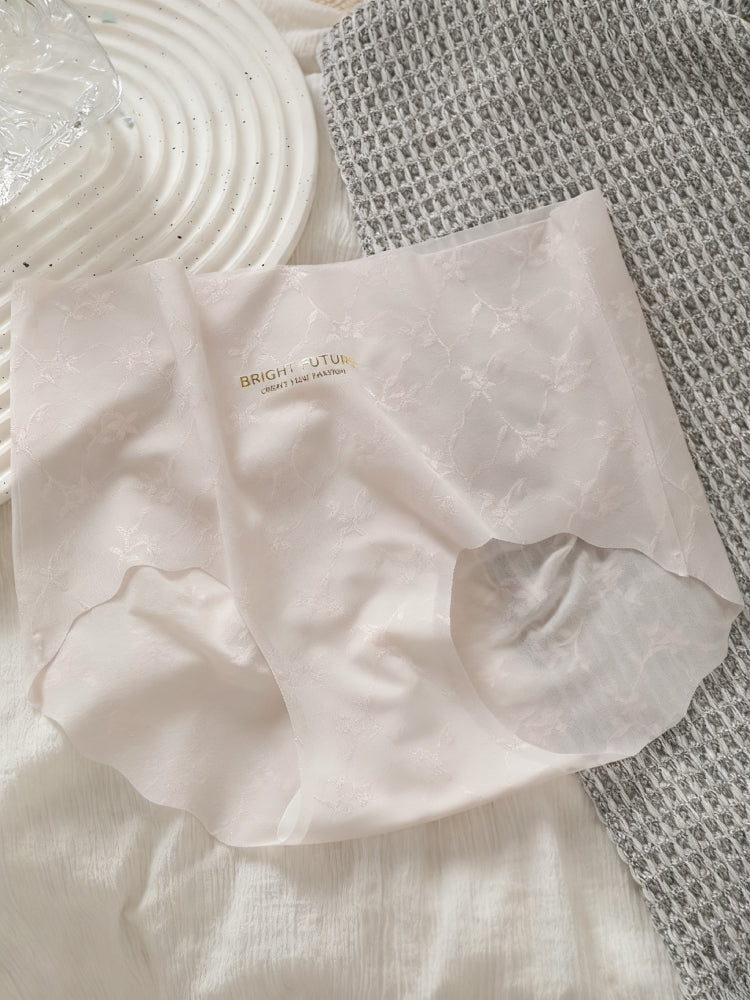 QS Lace Jacquard Seamless Panties (4 Packs)