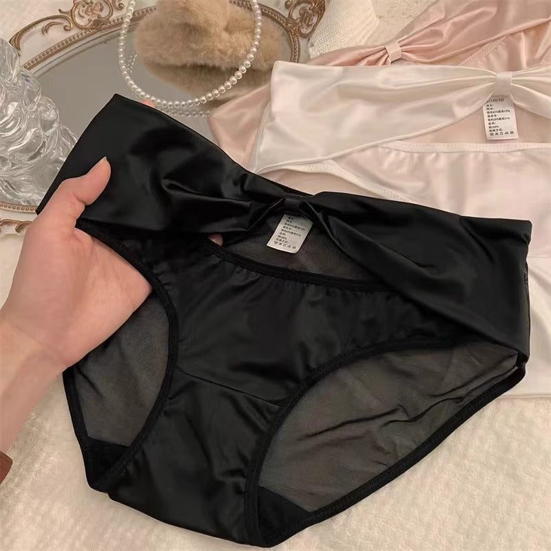 QS Bow Silk Panties (3 Packs)