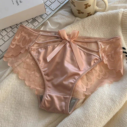 QS Angel Wings Hollow Lace Panties (4 Packs)