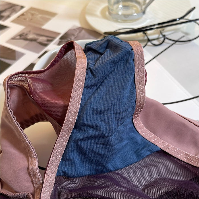 QS Sexy Transparent Lace Briefs (4 Packs)