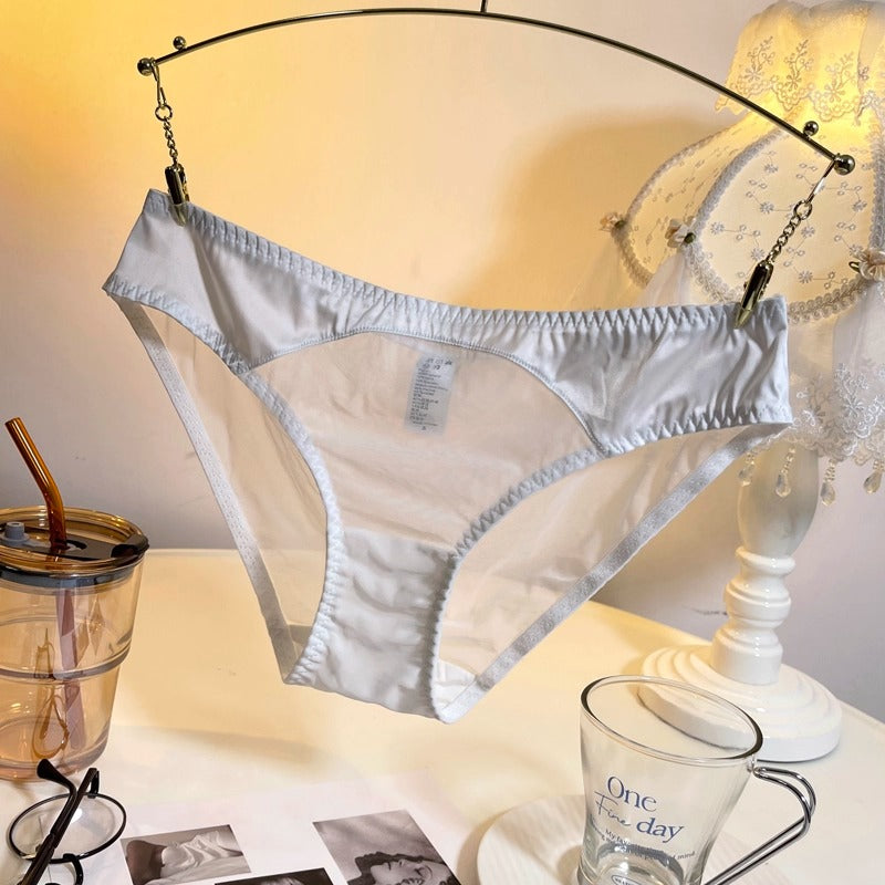 QS Sexy Transparent Lace Briefs (4 Packs)