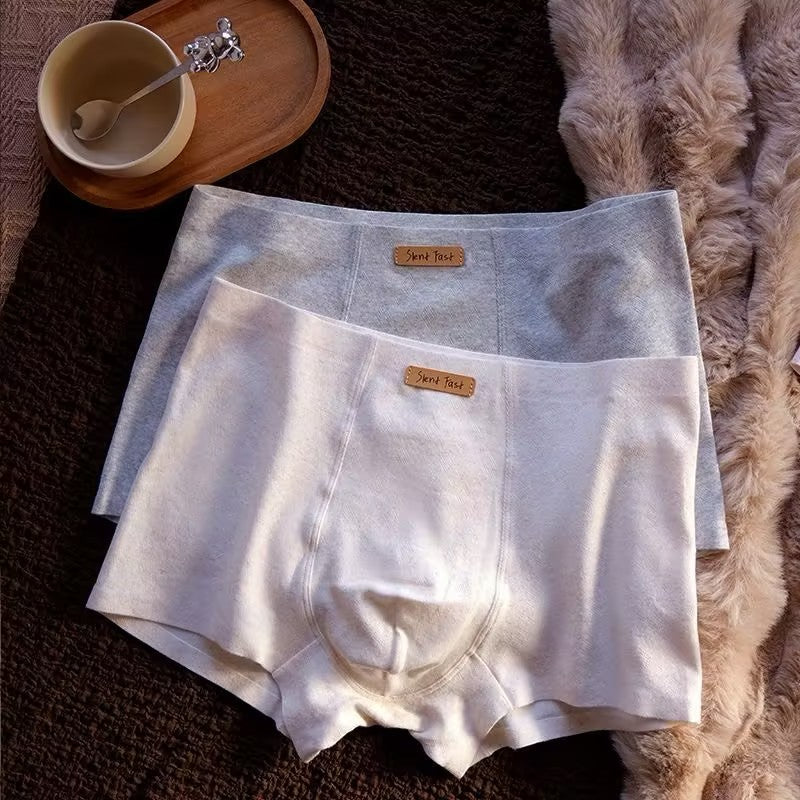 XK Men's pure cotton boxer briefs