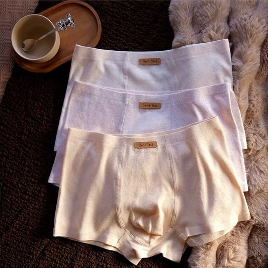 XK Men's pure cotton boxer briefs