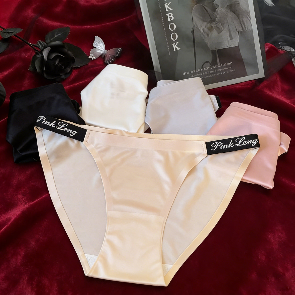 QS Luxury Satin Briefs (4 Packs)