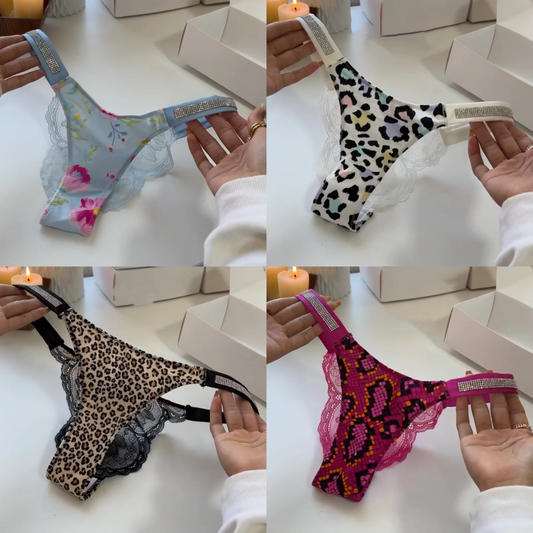 MB Glamour Lace Thong