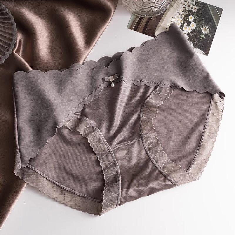 QS Luxury Satin Silky Briefs (4 Packs)