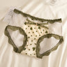QS Retro Heart-shaped Satin Briefs (4 Packs)