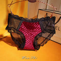QS Luxury Velvet Lace Briefs (4 Packs)