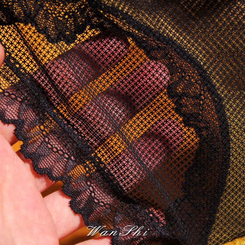 QS Luxury Velvet Lace Briefs (4 Packs)