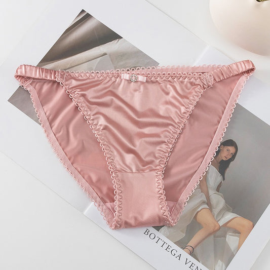 QS Satin Silky Sexy Briefs (4 Packs)