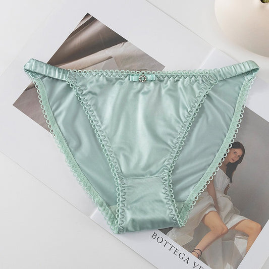 QS Satin Silky Sexy Briefs (4 Packs)