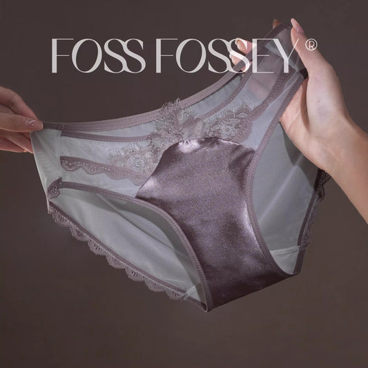 QS Luxury Satin Lace Briefs (4 Packs)