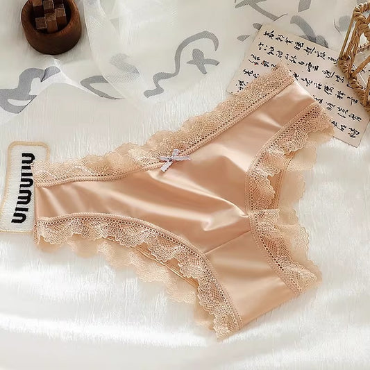 QS Silky Flowing Satin Briefs (4 Packs)