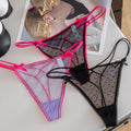 QS Bow Lace Strap Briefs