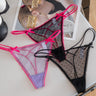 QS Bow Lace Strap Briefs