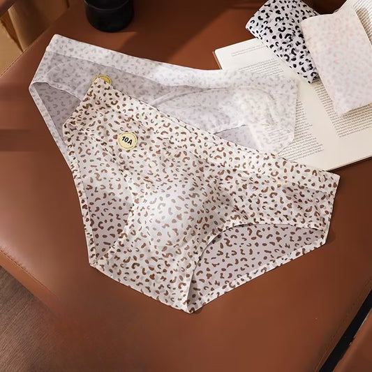 XK Men's Ultra-thin Leopard Print Underwear