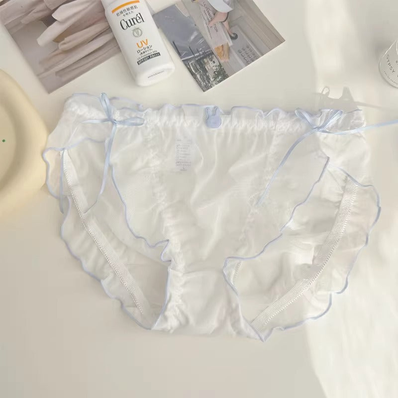 QS Sweet Bow Ruffled Briefs (4 Packs)