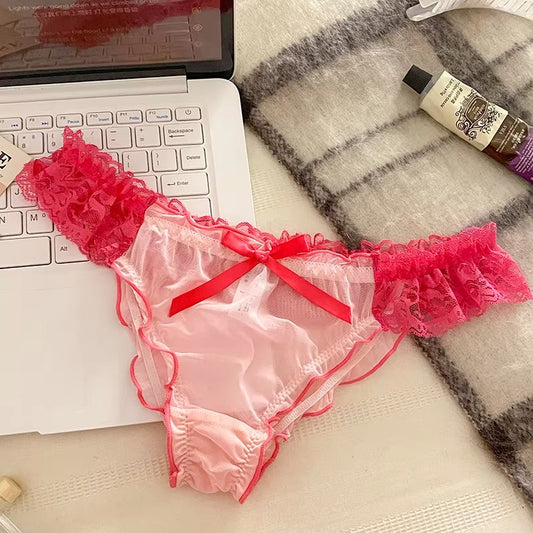 QS Playful Sweetheart Satin Briefs (4 Packs)