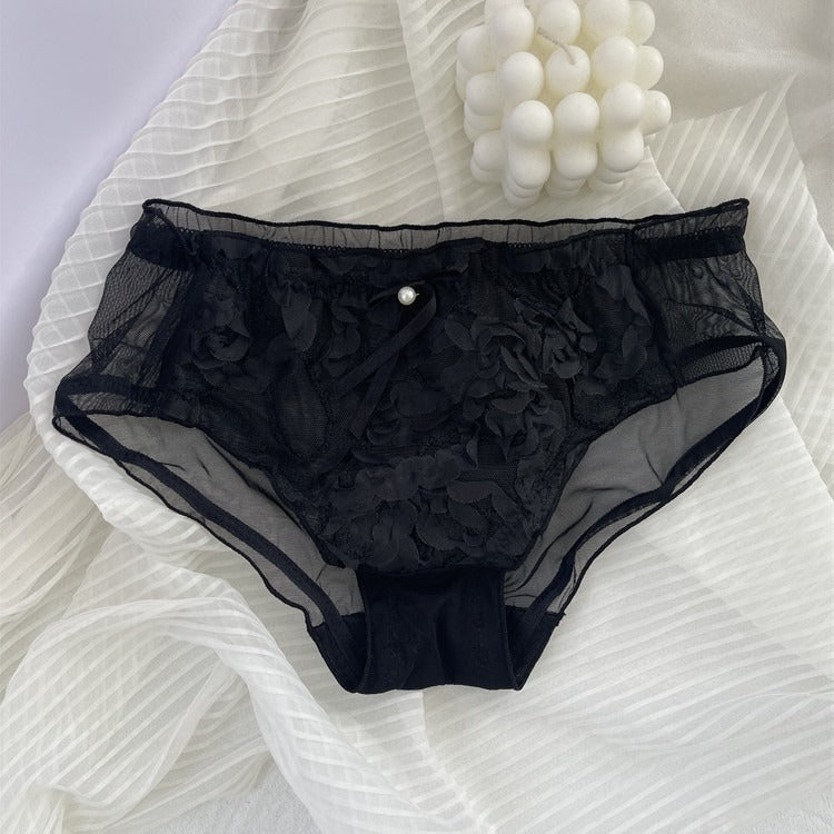 QS 3D Rose Bow Panties (4 Packs)