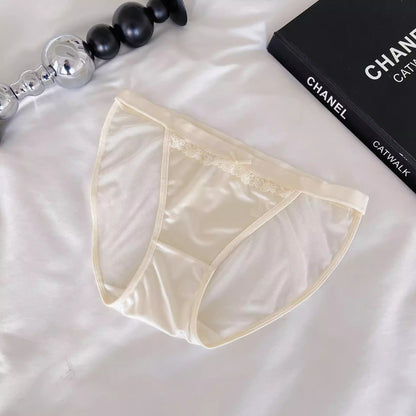 QS Satin High-slit Panties