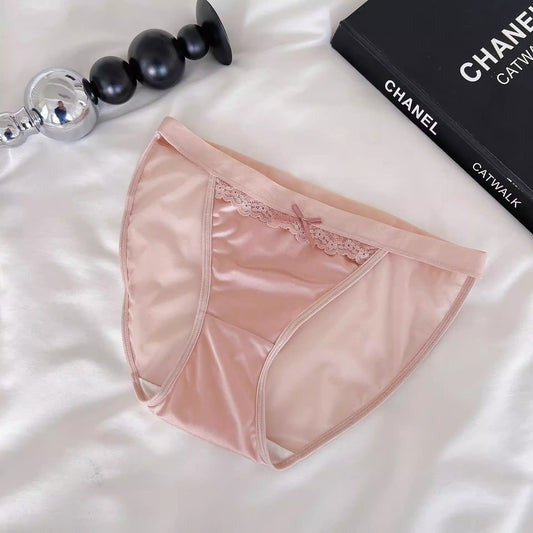 QS Satin High-slit Panties (4 Packs)