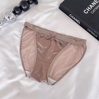 QS Satin High-slit Panties