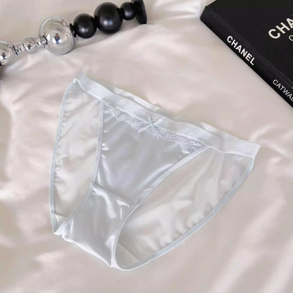 QS Satin High-slit Panties