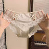 QS Cross-strap Lace Panties