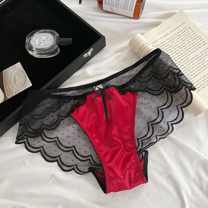 QS Luxury Satin Lace Panties