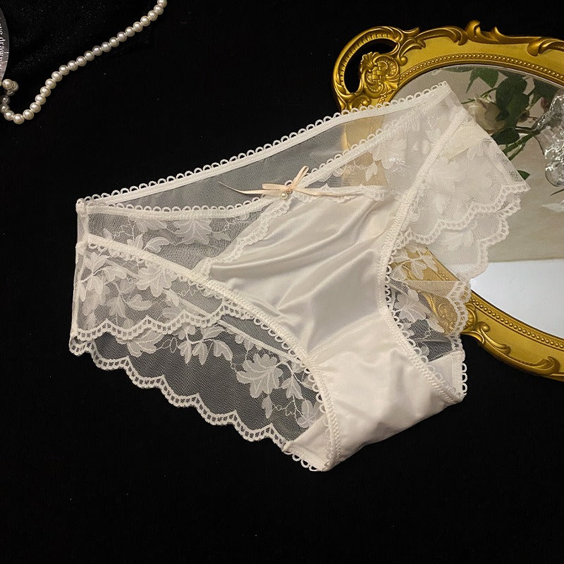 QS Luxury Floral Lace Panties