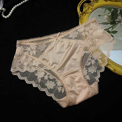 QS Luxury Floral Lace Panties