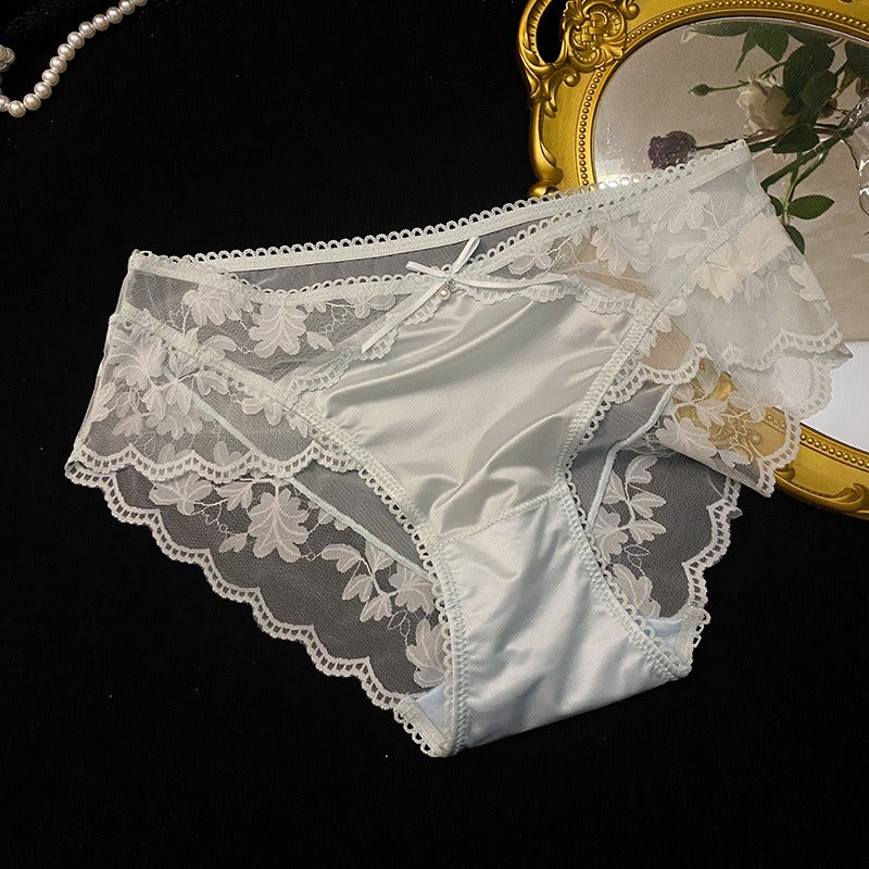 QS Luxury Floral Lace Panties