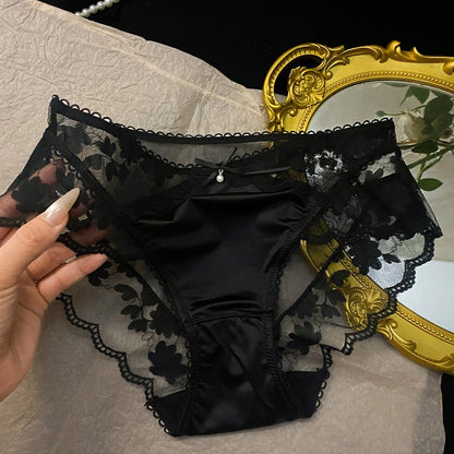QS Luxury Floral Lace Panties