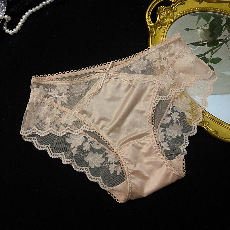 QS Luxury Floral Lace Panties