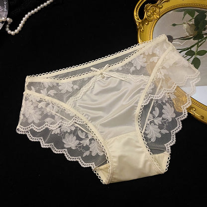 QS Luxury Floral Lace Panties